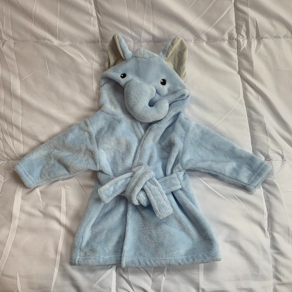 Baby Bathrobe Elephant NWOT